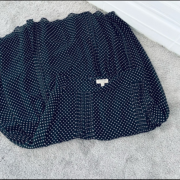BURBERRY Silk Midi Length Skirt Size M | US 8 - Picture 12 of 15